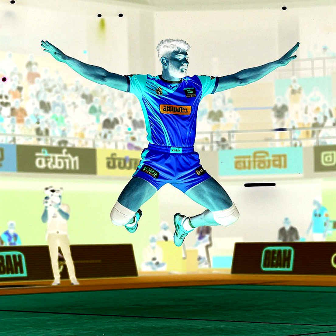 ভারত বনাম জাপান কাবাডি: সুনীল কুমারের আর্মব্যান্ড আর লেজারের ফাঁকা কলাম